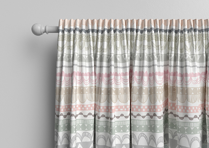 Bohemian, Delicate Pastels - Made to Measure Curtains - Image 10
